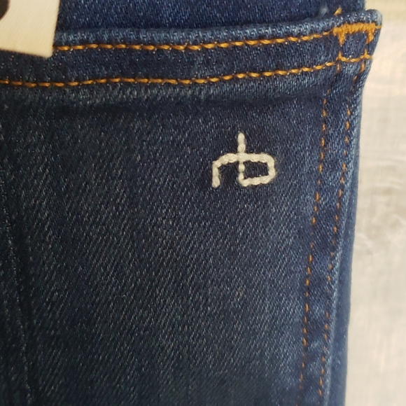 NEW Rag & Bone Nina High-Rise Ankle Flare Jeans - Picture 9 of 17